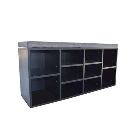 Milano Decor 2 in 1 Shoe Organiser With Bench Storage-Shoe Storage-PEROZ Accessories