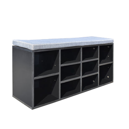 Milano Decor 2 in 1 Shoe Organiser With Bench Storage-Shoe Storage-PEROZ Accessories
