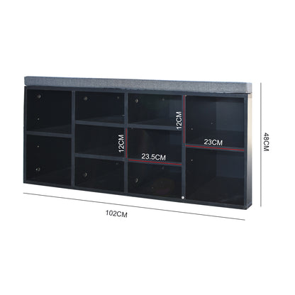 Milano Decor 2 in 1 Shoe Organiser With Bench Storage-Shoe Storage-PEROZ Accessories