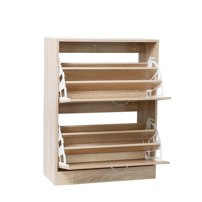 Milano Decor 24 Pair Wooden Shoe Cabinet Drawer Storage-Shoe Storage-PEROZ Accessories