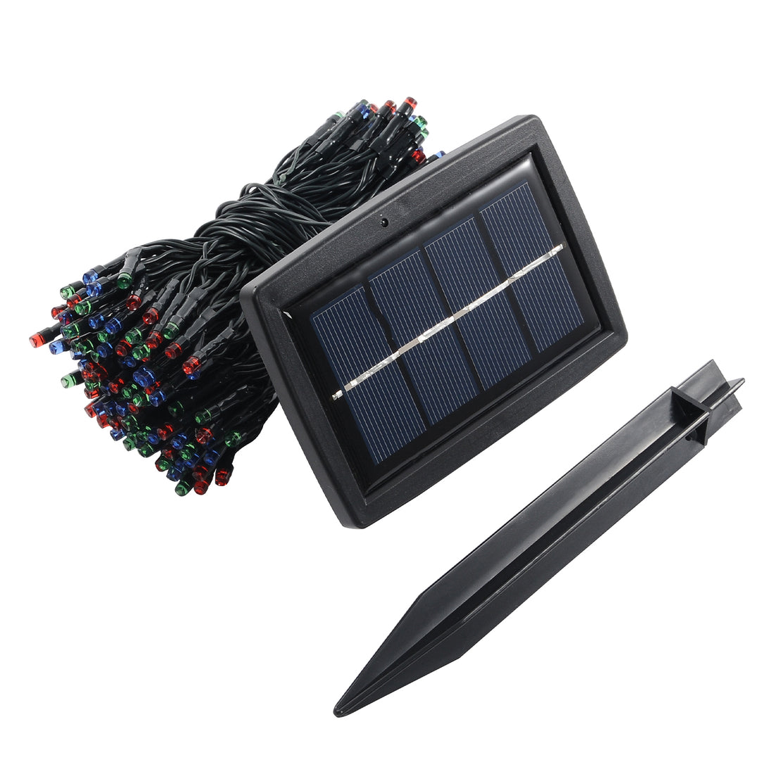 Milano Decor Solar Powered Outdoor Fairy Lights - 200 Lights - Multicoloured-Equipment-PEROZ Accessories