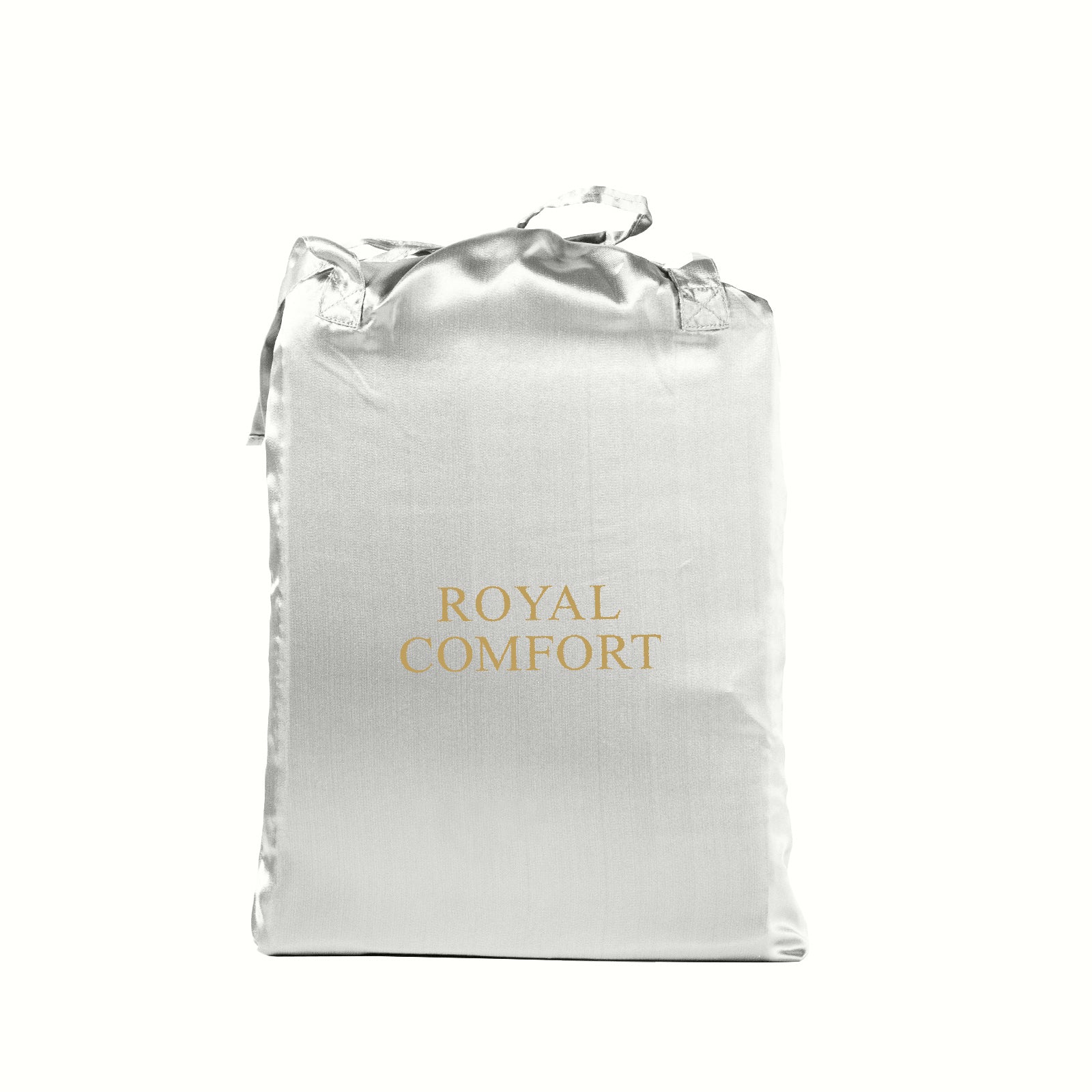 Royal Comfort Satin Sheet Set 3 Piece Fitted Sheet Pillowcase Soft Silky Smooth-Bed Linen-PEROZ Accessories