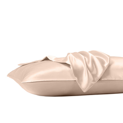 Royal Comfort Satin Sheet Set 3 Piece Fitted Sheet Pillowcase Soft Silky Smooth-Bed Linen-PEROZ Accessories