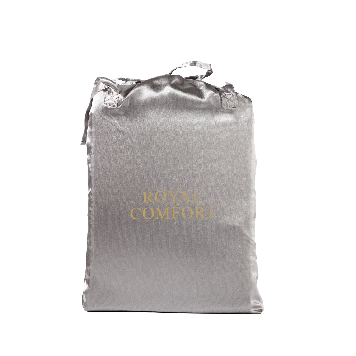 Royal Comfort Satin Sheet Set 3 Piece Fitted Sheet Pillowcase Soft Silky Smooth-Bed Linen-PEROZ Accessories