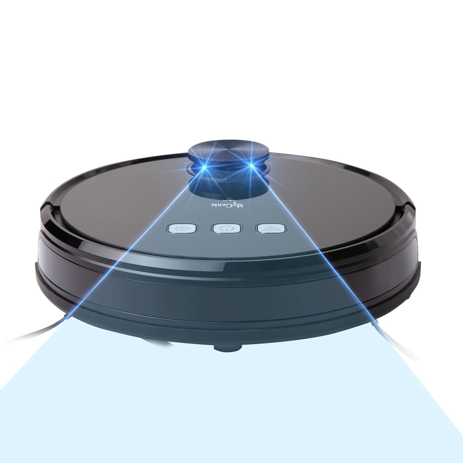 MyGenie Laser Smart Pro IQ 360 Robot Vacuum Cleaner WIFI Remote Control-Small Home Appliances-PEROZ Accessories