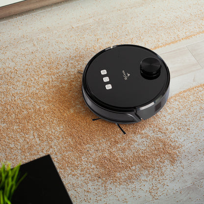 MyGenie Laser Smart Pro IQ 360 Robot Vacuum Cleaner WIFI Remote Control-Small Home Appliances-PEROZ Accessories