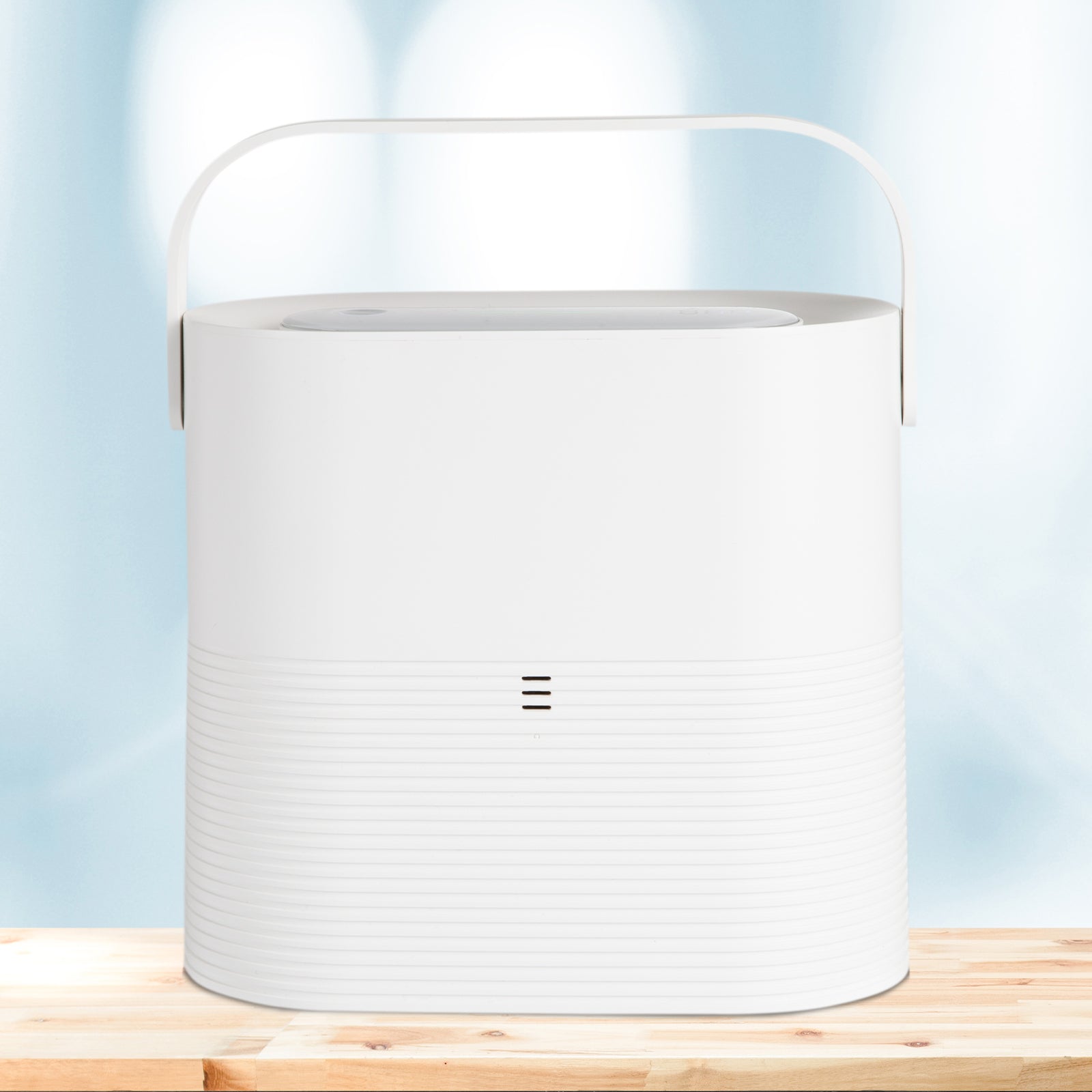 MyGenie One Touch Air Zone Purifier Portable 15m2 USB Charging 3 Speed Fan-Heating &amp; Cooling-PEROZ Accessories
