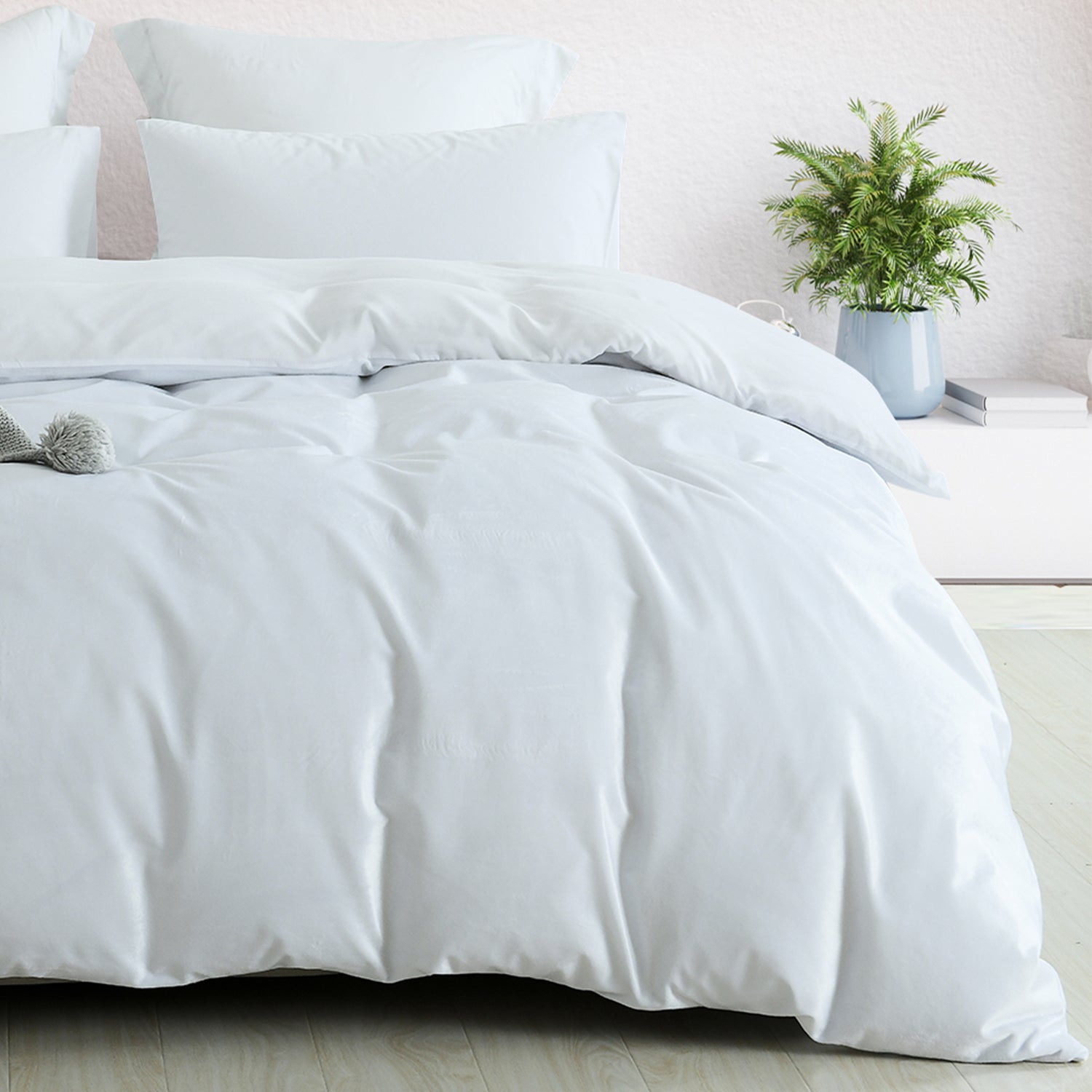 Royal Comfort Velvet Quilt Cover Set Super Soft Luxurious Warmth Bedding-Bed Linen-PEROZ Accessories