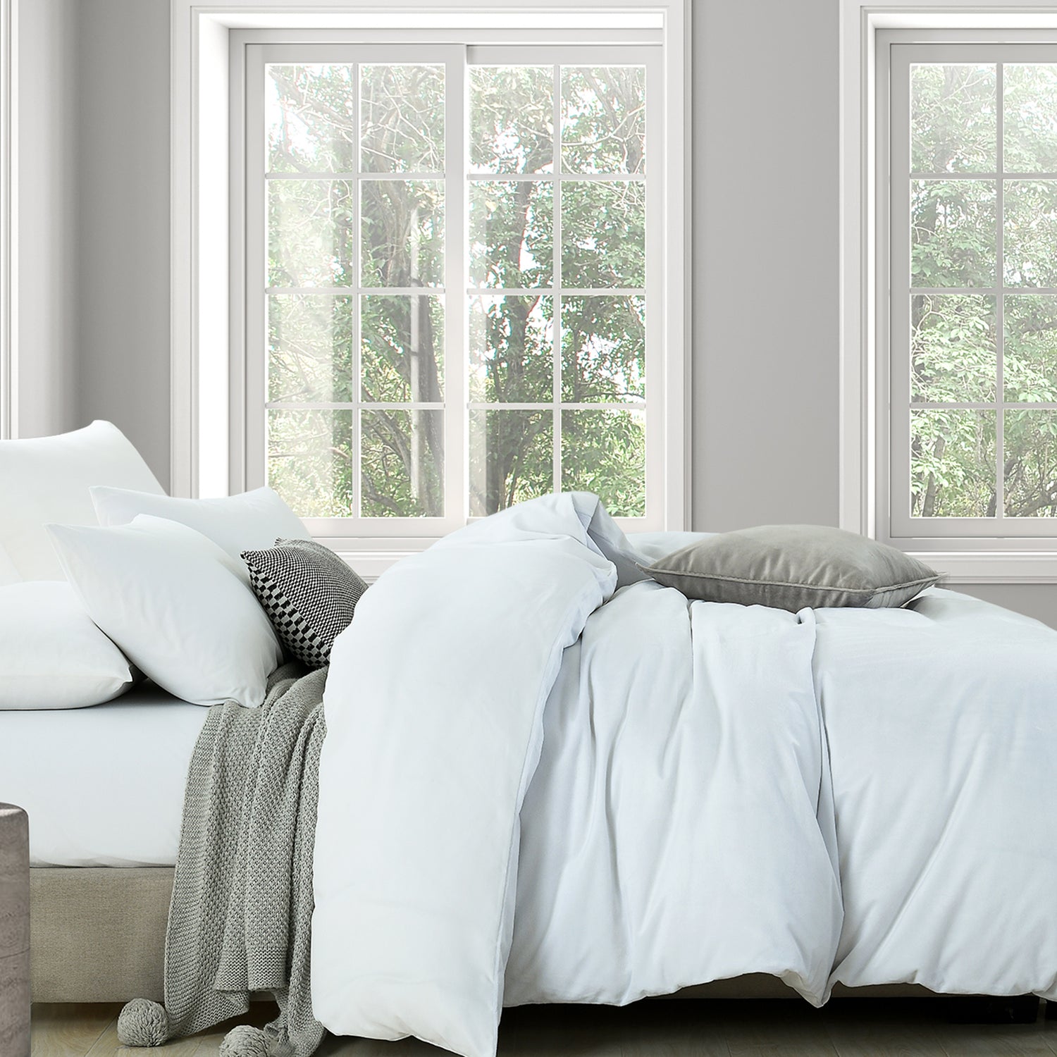 Royal Comfort Velvet Quilt Cover Set Super Soft Luxurious Warmth Bedding-Bed Linen-PEROZ Accessories