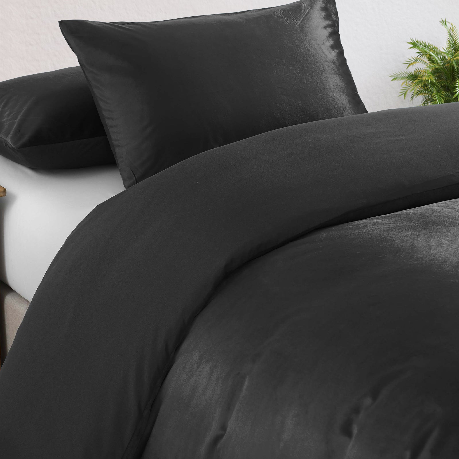Royal Comfort Velvet Quilt Cover Set Super Soft Luxurious Warmth Bedding-Bed Linen-PEROZ Accessories