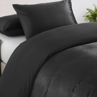 Royal Comfort Velvet Quilt Cover Set Super Soft Luxurious Warmth Bedding-Bed Linen-PEROZ Accessories