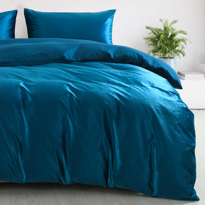 Royal Comfort Velvet Quilt Cover Set Super Soft Luxurious Warmth Bedding-Bed Linen-PEROZ Accessories