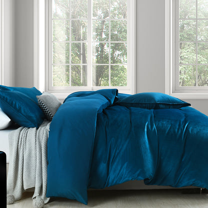 Royal Comfort Velvet Quilt Cover Set Super Soft Luxurious Warmth Bedding-Bed Linen-PEROZ Accessories