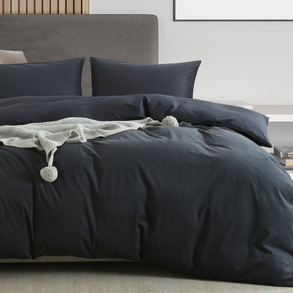 Royal Comfort Velvet Corduroy Quilt Cover Set Super Soft Luxurious Warmth-Bed Linen-PEROZ Accessories