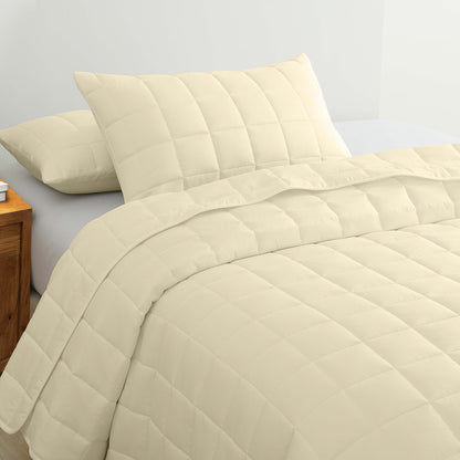 Royal Comfort Coverlet Set Bedspread Soft Touch Easy Care Breathable 3 Piece Set-Bed Linen-PEROZ Accessories