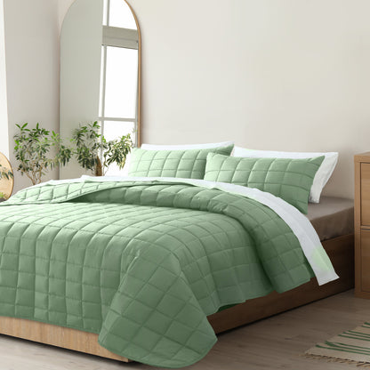 Royal Comfort Coverlet Set Bedspread Soft Touch Easy Care Breathable 3 Piece Set-Bed Linen-PEROZ Accessories