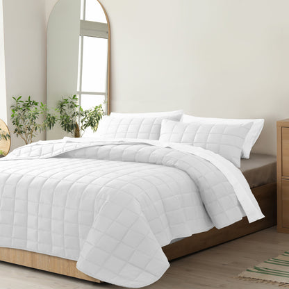 Royal Comfort Coverlet Set Bedspread Soft Touch Easy Care Breathable 3 Piece Set-Bed Linen-PEROZ Accessories