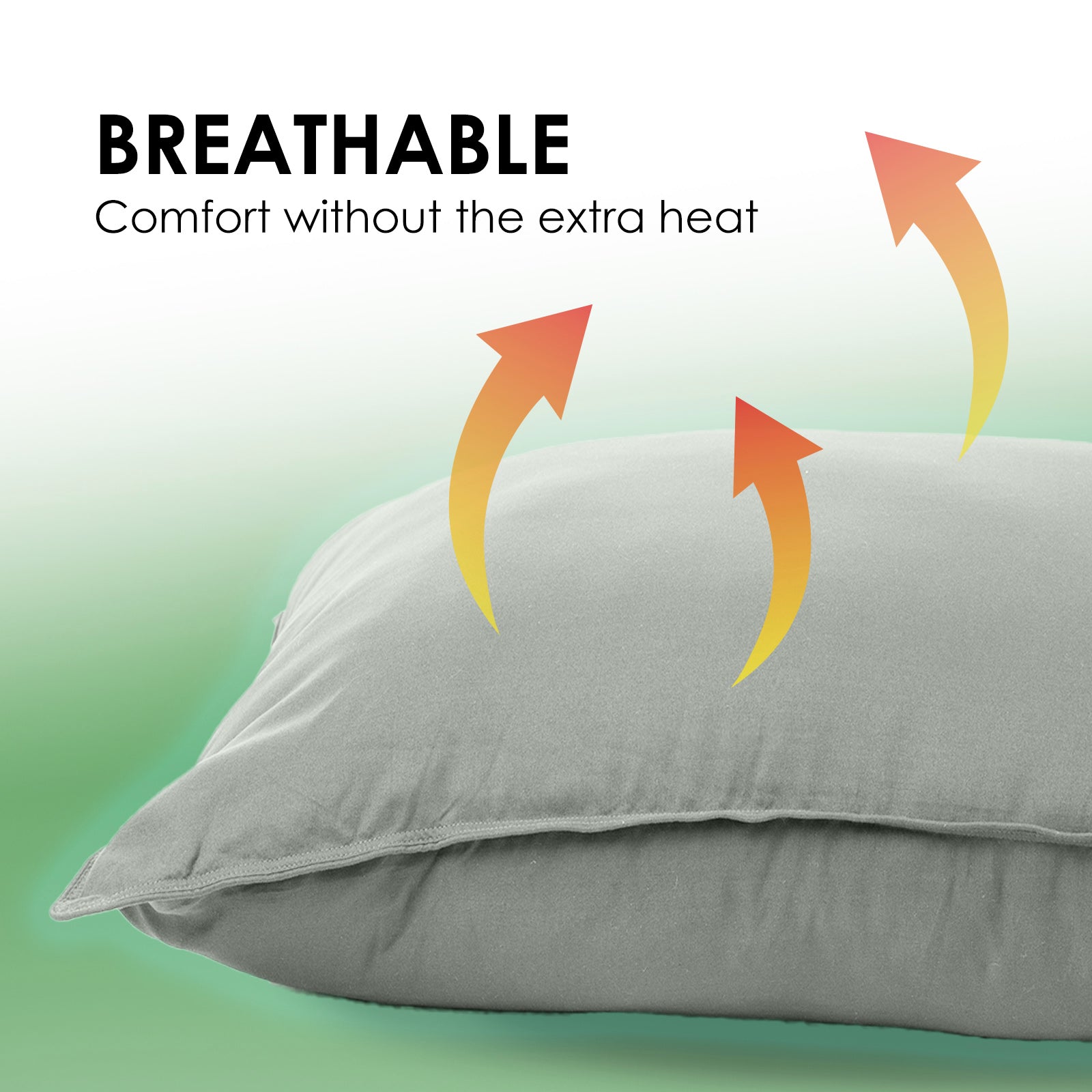 Royal Comfort Bamboo Pillow Hotel Quality Luxury Twin Pack-Bedding-PEROZ Accessories