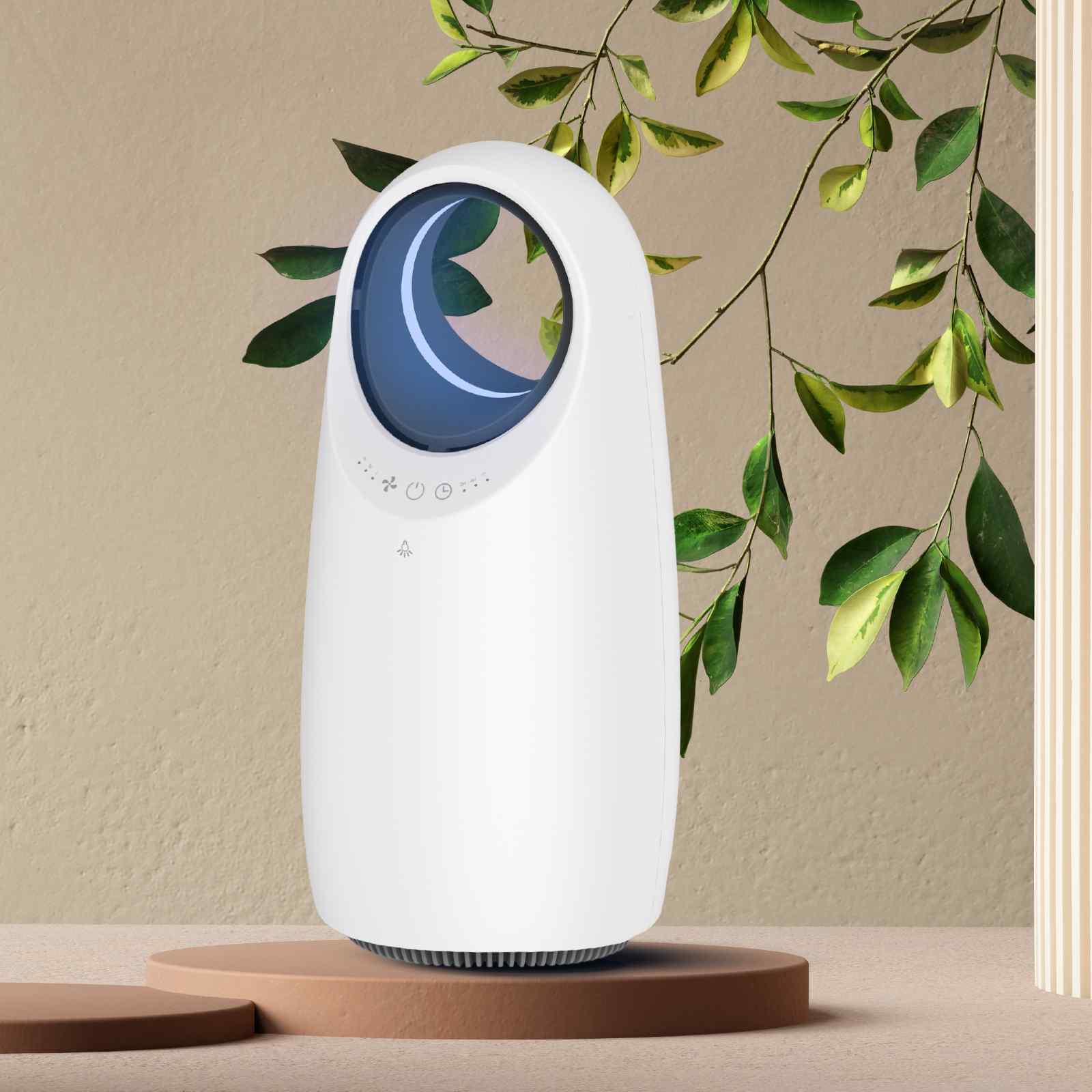 MyGenie Ultra Quiet Eco Flow Air Purifier WI-FI Control HEPA Filter-Heating &amp; Cooling-PEROZ Accessories