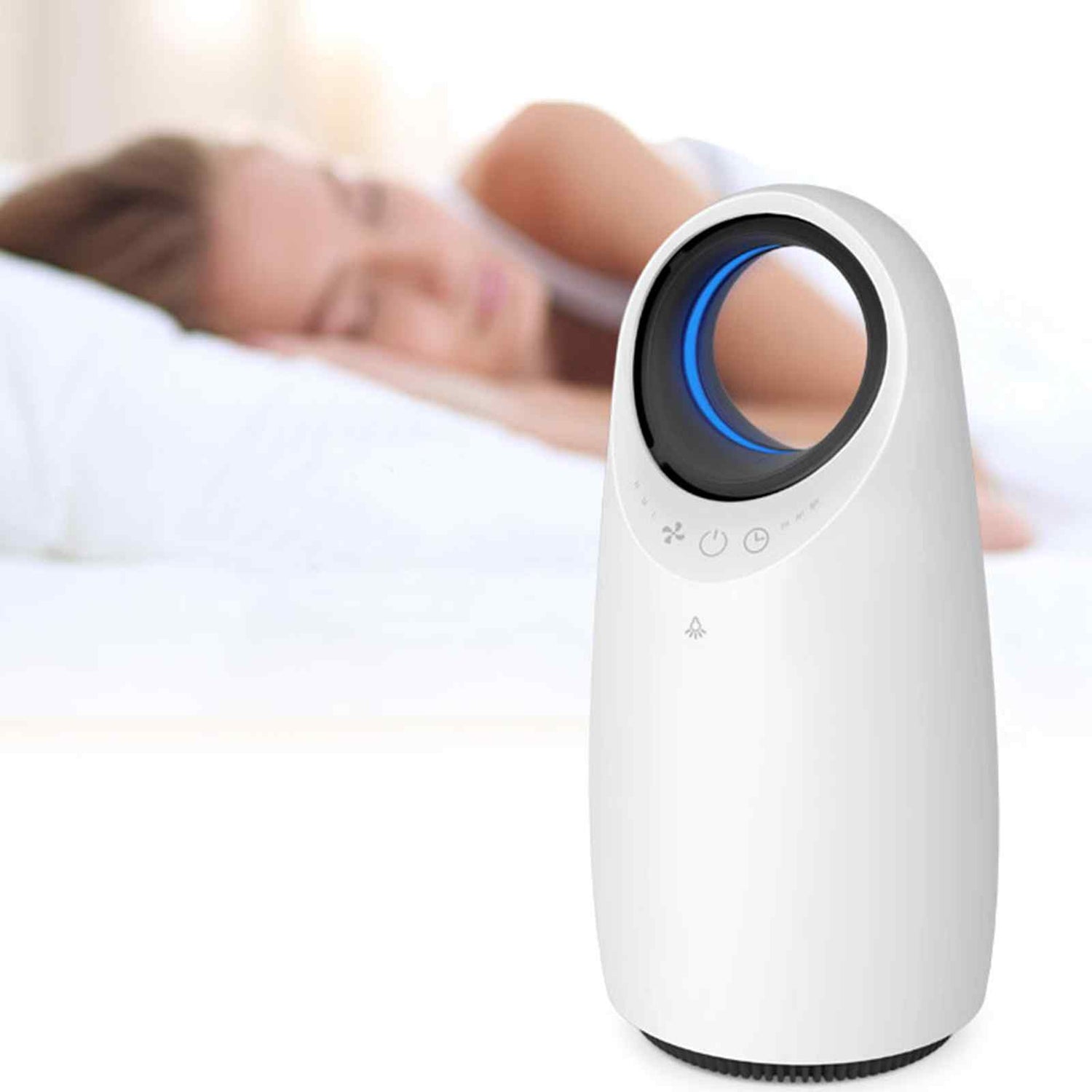 MyGenie Ultra Quiet Eco Flow Air Purifier WI-FI Control HEPA Filter-Heating &amp; Cooling-PEROZ Accessories