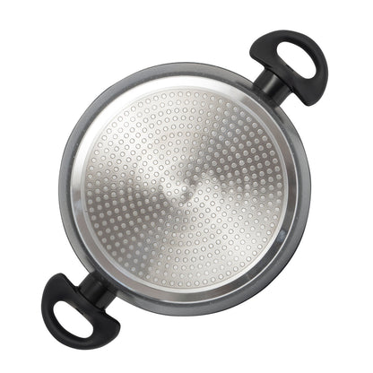 Stone Chef Forged Casserole With Lid Cookware Kitchen-Cookware-PEROZ Accessories