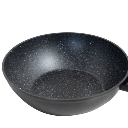 Stone Chef Forged Wok Non Stick Cookware Kitchen - 30cm-Cookware-PEROZ Accessories