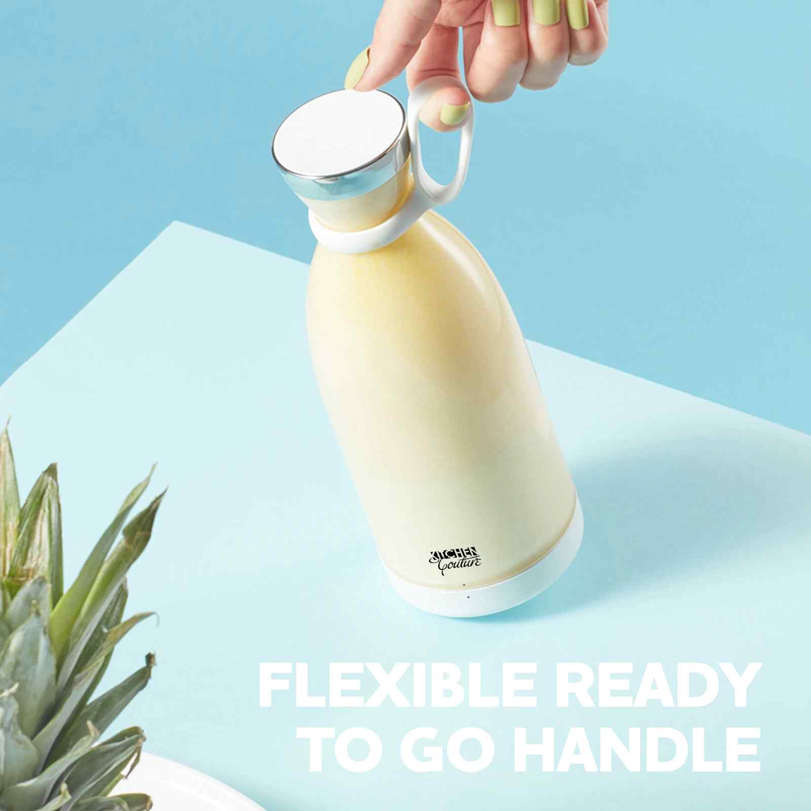 Kitchen Couture Fusion Portable Blender Electric Hand Held Mixer Shaker Maker-Small Kitchen Appliances-PEROZ Accessories