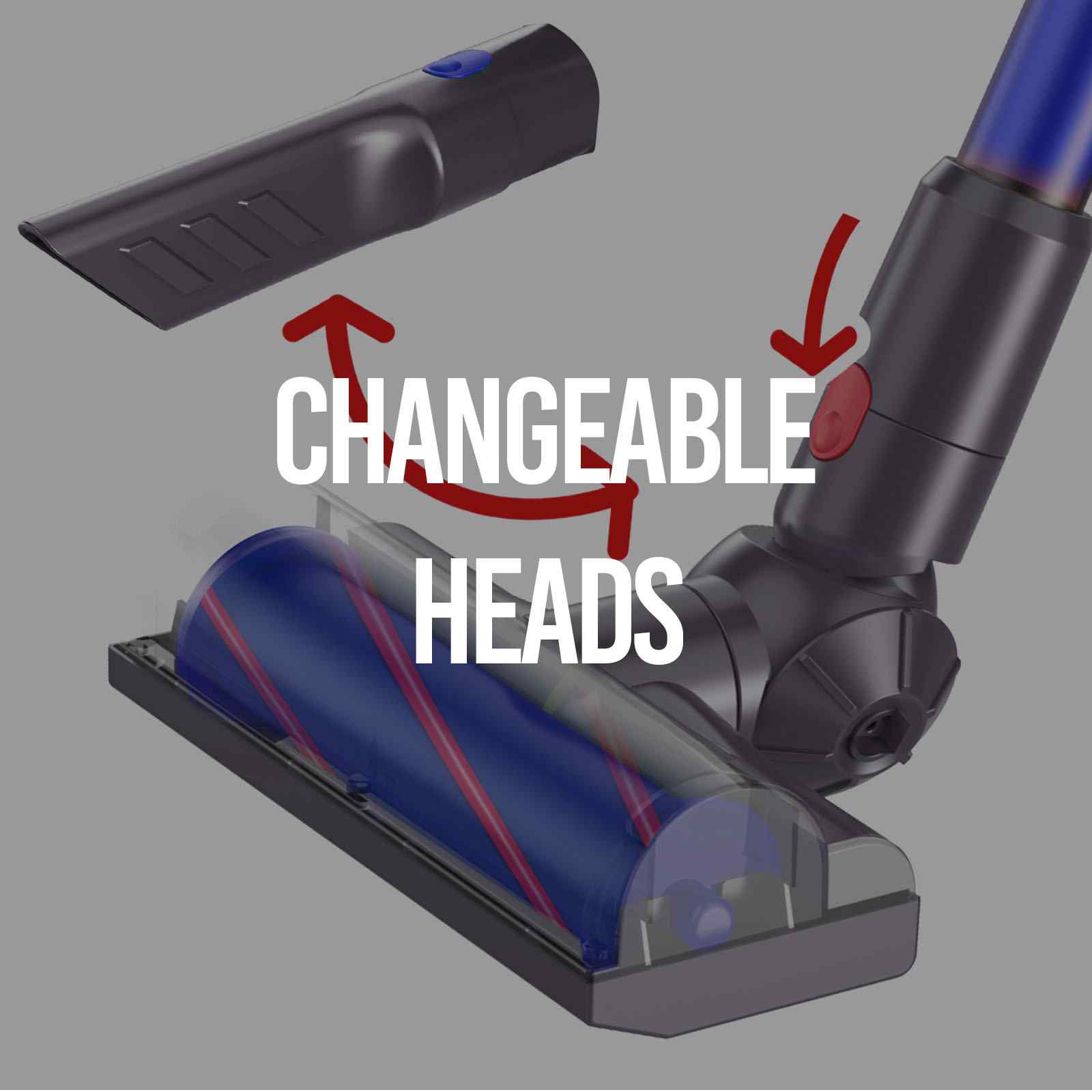 MyGenie Junior JX5 Stick Vacuum Kids Toy Handheld Clean Up Fun Cord Free-Educational-PEROZ Accessories