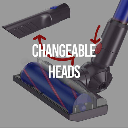 MyGenie Junior JX5 Stick Vacuum Kids Toy Handheld Clean Up Fun Cord Free-Educational-PEROZ Accessories