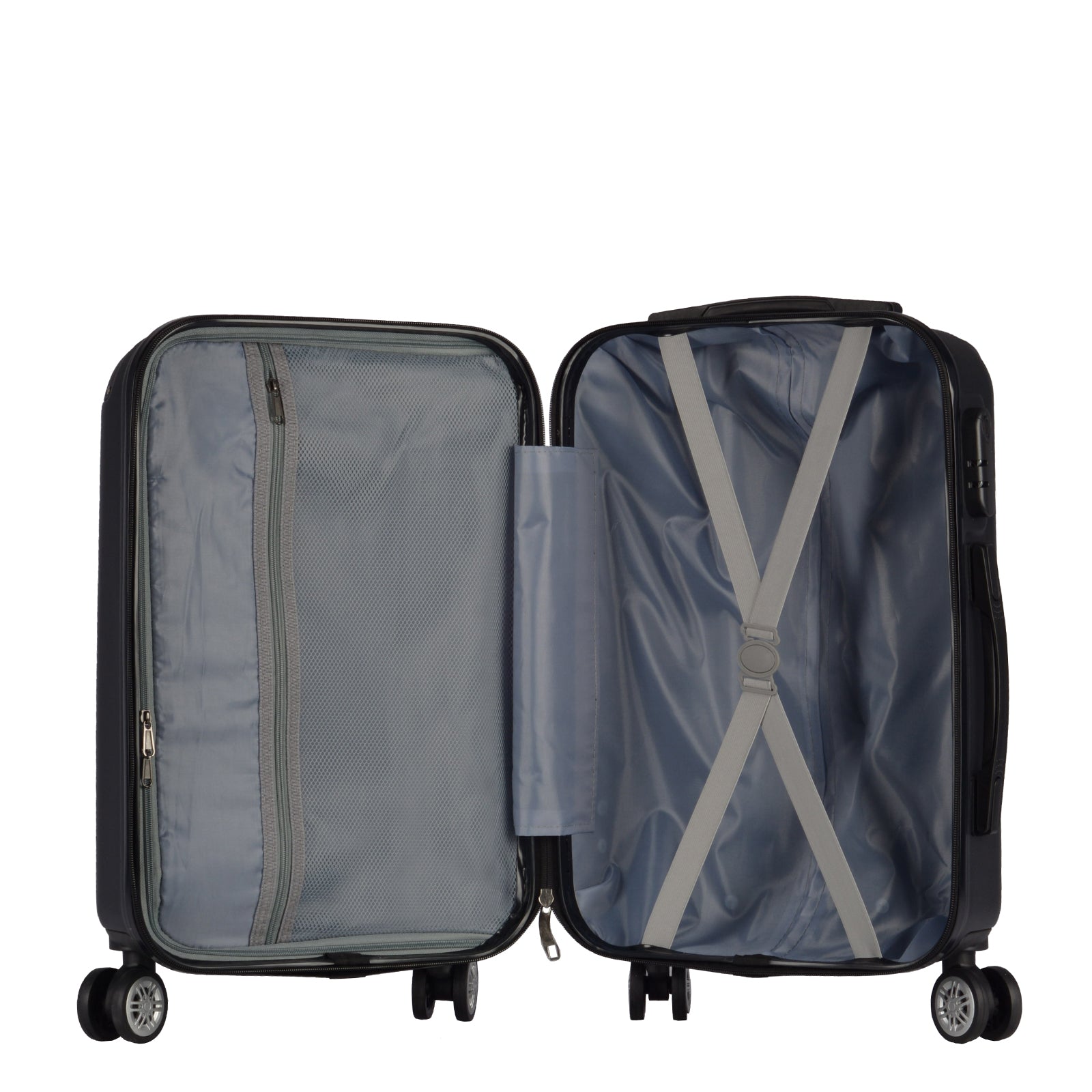 Milano Decor Luxury Travel Luggage Set ABS Hard Case Durable Lightweight-Luggage-PEROZ Accessories