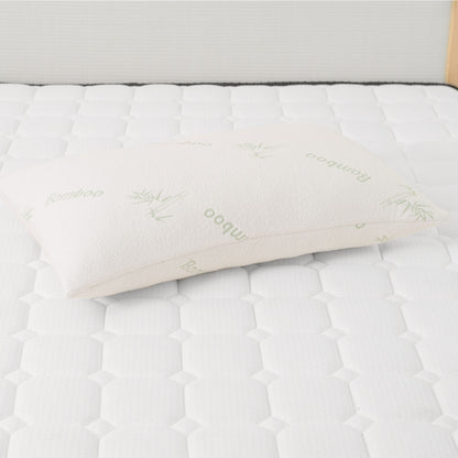 Royal Comfort Bamboo Blend Memory Foam Pillow 45 x 75CM-Bedding-PEROZ Accessories