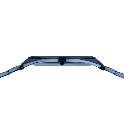 Bering Ultra Slim 40mm Blue Stainless Steel Strap Watch-PEROZ Accessories