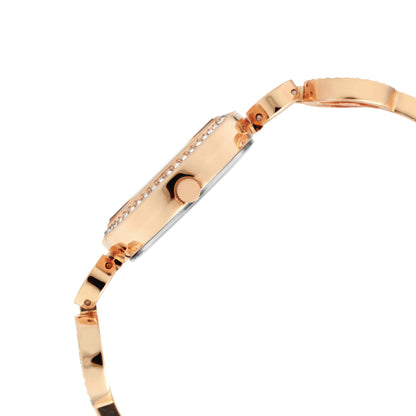 Titan Raga Mother of Pearl Dial Women Rose Gold Pearl Case Watch With Metal Strap for Women-PEROZ Accessories