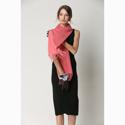 Ugg Cashmere &amp; Wool Scarf Watermelon-Scarves-PEROZ Accessories