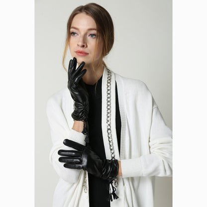 Ugg Ladies Tassle Glove-Gloves-PEROZ Accessories