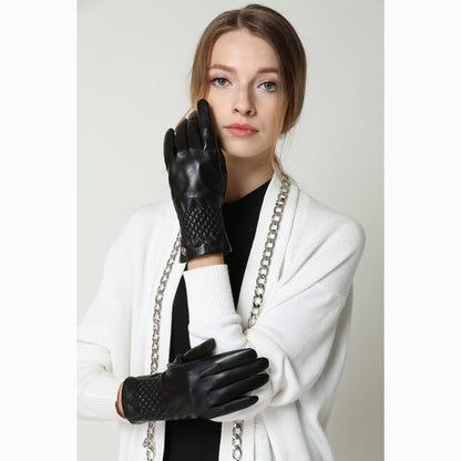 Ugg Ladies Diamond Gather Glove-Gloves-PEROZ Accessories