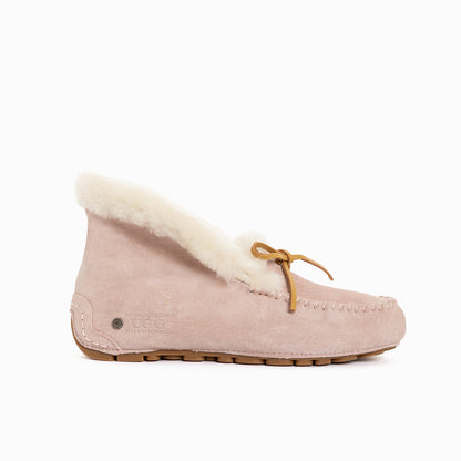Ugg Jacee Collar Moccasin (Inner Wedge)-Loafers &amp; Moccasins-PEROZ Accessories