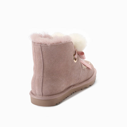 Ugg Paislee Pompom Boots-Boots-PEROZ Accessories