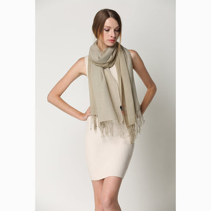 Ugg 100% Merino Wool Tie Dye Scarf Hump and Olive-Scarves-PEROZ Accessories