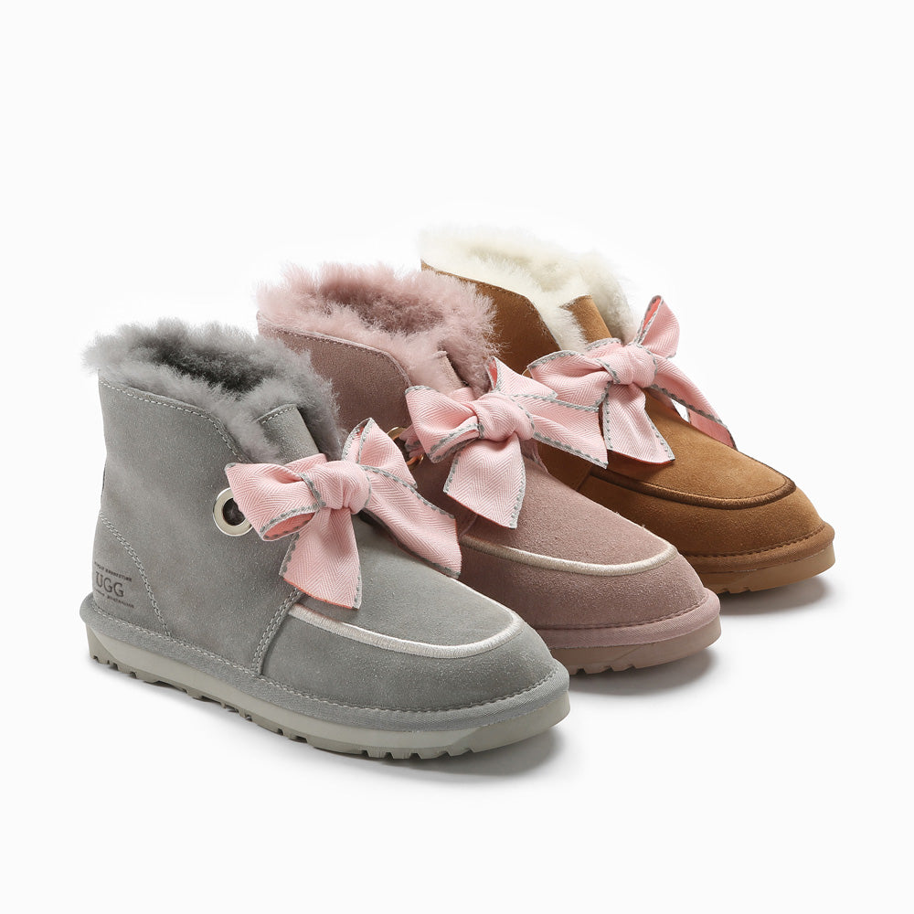 Ugg Paislee Pompom Boots-Boots-PEROZ Accessories