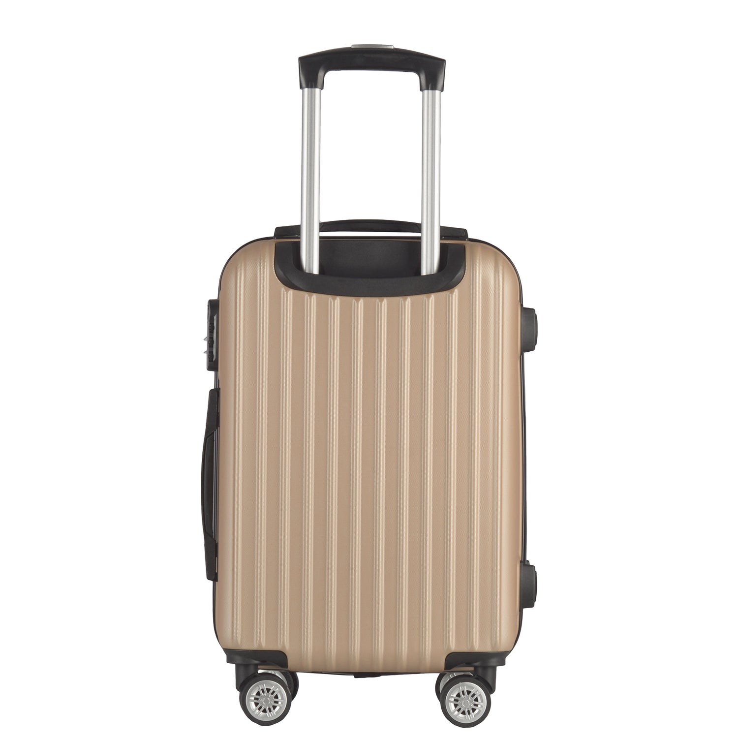 Milano Premium 3pc ABS Luggage Suitcase Luxury Hard Case Shockproof Travel Set-Luggage-PEROZ Accessories
