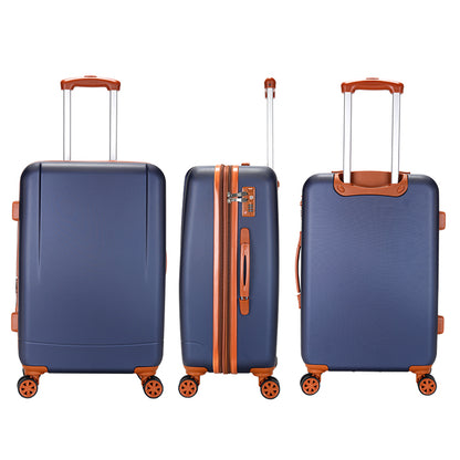 Milano Elite 3pc ABS Luggage Suitcase Luxury Hard Case Shockproof Travel Set-Luggage-PEROZ Accessories