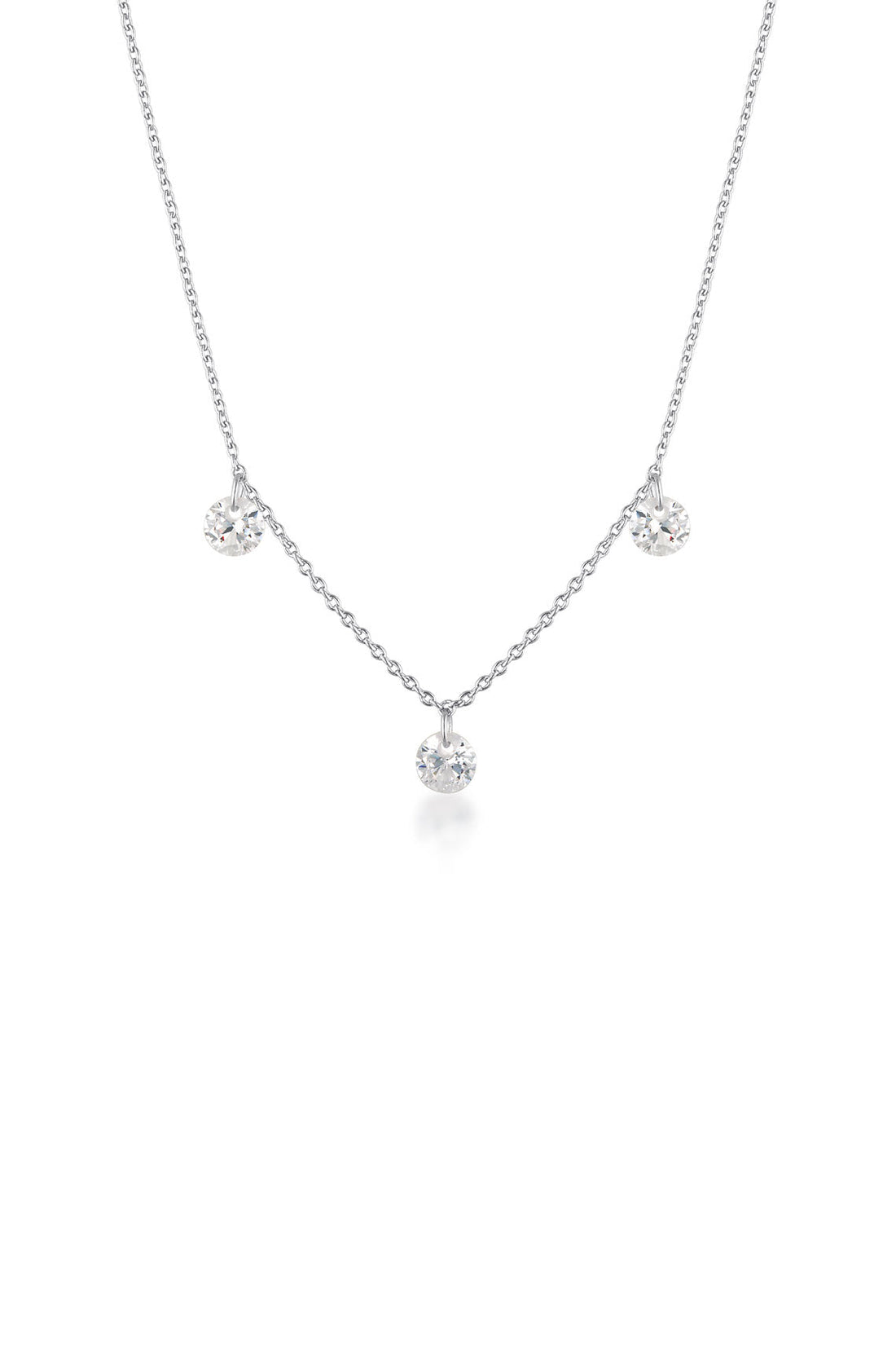 MIRAGE ETHEREAL NECKLACE SILVER-PEROZ Accessories