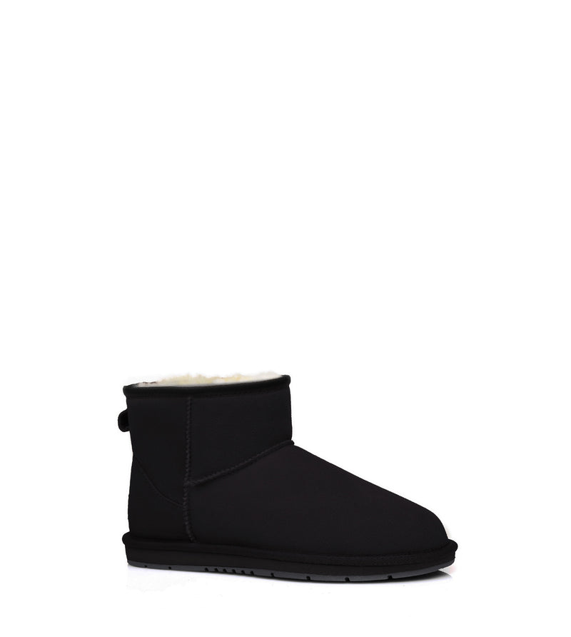 Water Resistant | UGG Boots Unisex Mini Classic Suede Sheepskin Wool Australian Shepherd-Boots-PEROZ Accessories