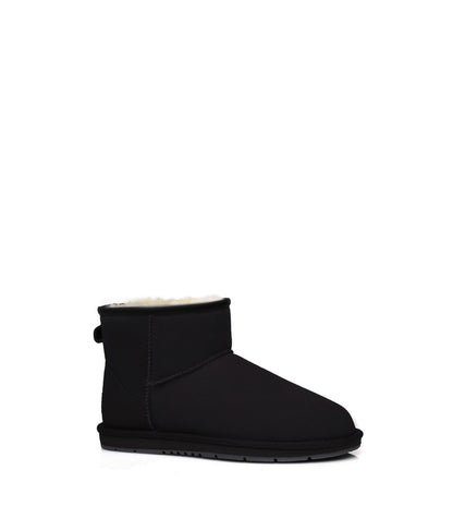 Water Resistant | UGG Boots Unisex Mini Classic Suede Sheepskin Wool Australian Shepherd-Boots-PEROZ Accessories
