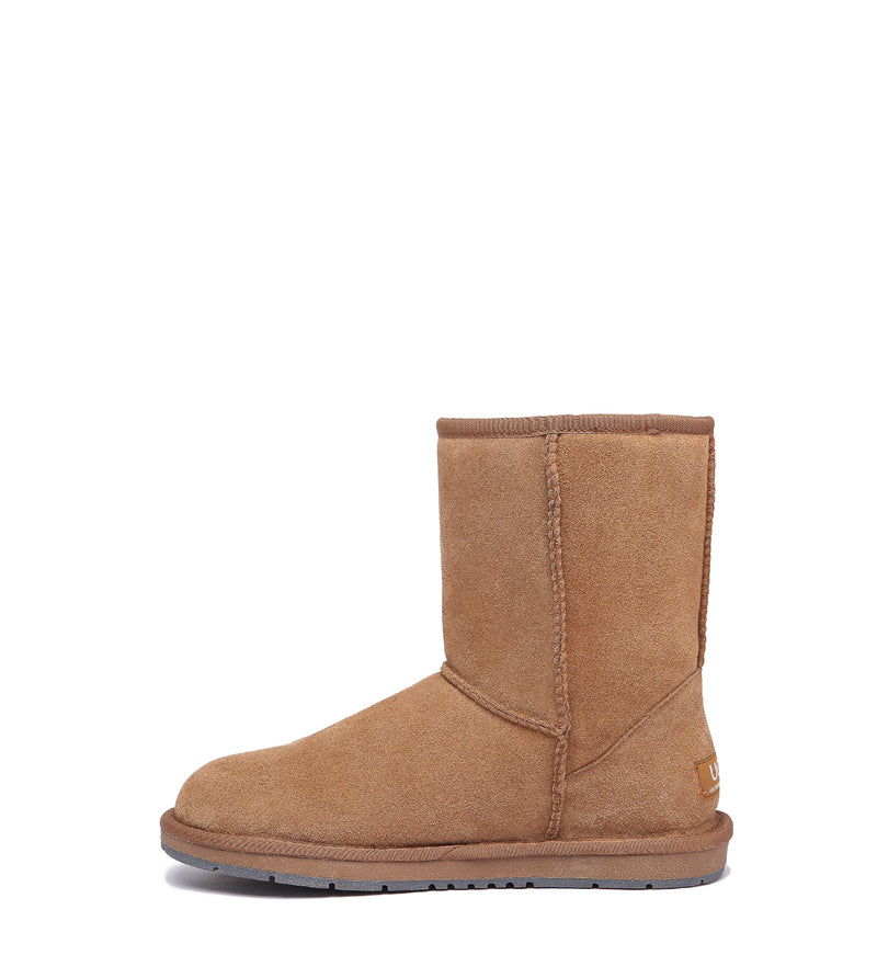 Australian Shepherd Short classic suede Unisex UGG Boots - 15810-Boots-PEROZ Accessories