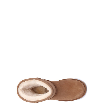 Australian Shepherd Short classic suede Unisex UGG Boots - 15810-Boots-PEROZ Accessories