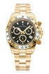 Jacques Du Manoir Swiss Phoenix Chrono 40mm 100m Water Resistant Black Dial Gold Stainless Steel Strap Watch-PEROZ Accessories