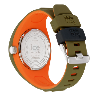 Pierre Leclercq Khaki orange - Medium-PEROZ Accessories