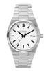 Nordgreen Succession 41mm White Dial & Black Indicies Stainless Steel Strap Watch-PEROZ Accessories